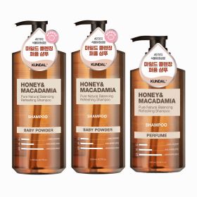 상품 이미지: 쿤달 네이처 퍼퓸 샴푸 1058ml 2개+500ml 증정 / 36시간 향기 지속