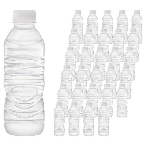상품 이미지: 아이시스 생수 화이트캡 무라벨, 40개, 300ml