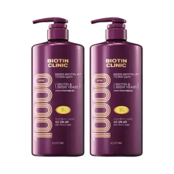 상품 이미지: 엘라스틴 비오틴클리닉 맥주효모 샴푸 1000ml, 2개