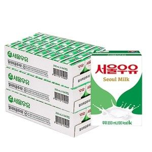 상품 이미지: 서울우유 멸균우유 200mlx72개