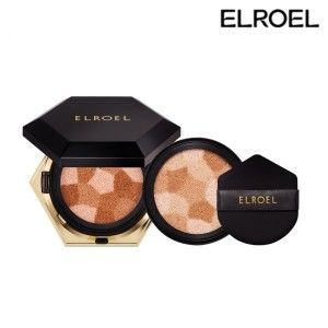 상품 이미지: 엘로엘 블렌딩 쿠션 HD 블랙 12.5g 21호 본품1+리필1