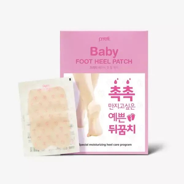상품 이미지: 여름 발각질 관리 ! 프레티 베이비 풋 힐패치 10매(5Pair)