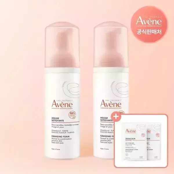 상품 이미지: 아벤느 젠틀 포밍 클렌저 150ml 2개+제라캄 로션 10ml 2개 추가증정