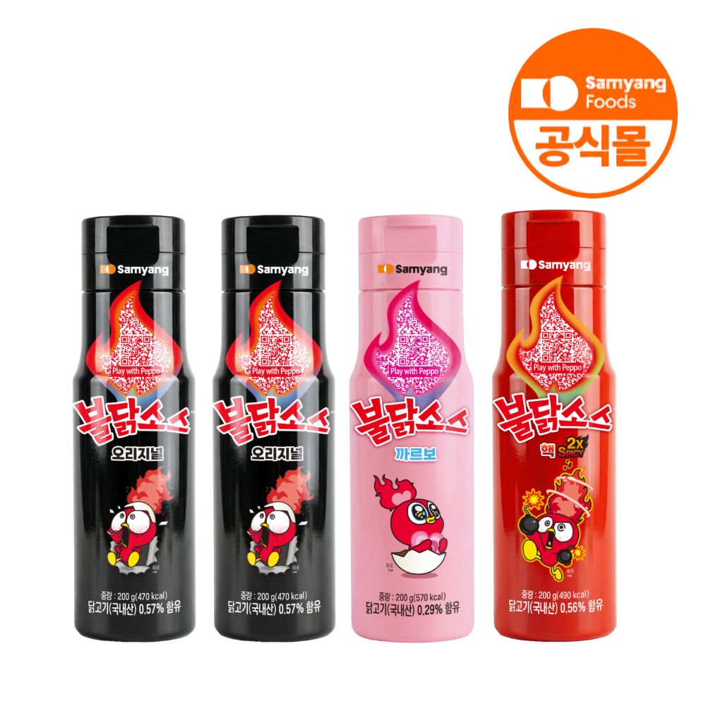 상품 이미지: 삼양식품 불닭소스 2개+까르보 1개+핵불닭 1개 외 골라담기
