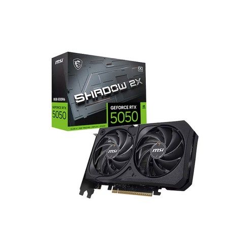 상품 이미지: MSI 지포스 RTX 5050 쉐도우 2X OC D6 8GB