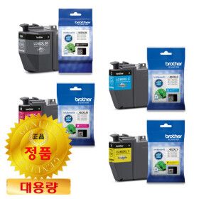 상품 이미지: 브라더 정품 대용량 4색세트 LC462XLBK LC462XLC LC462XLM LC462XLY MFC-J3940DW MFC-J2740DW