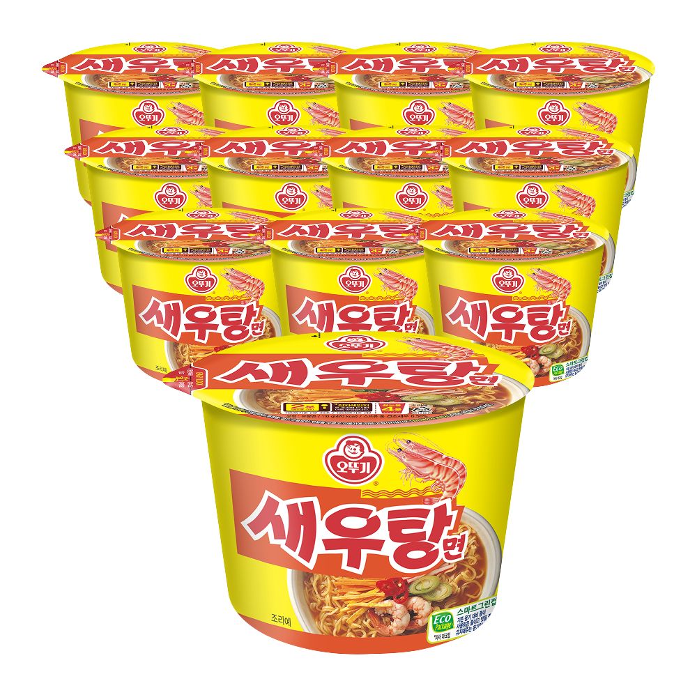 상품 이미지: 오뚜기 새우탕 큰컵라면 110g, 12개