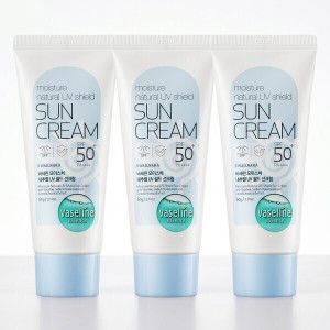 상품 이미지: (뷰티행사) 바세린 UV 썬크림 2개+1개더 / SPF50+ PA++++ 60ml 자외선차단 기능성 선크림