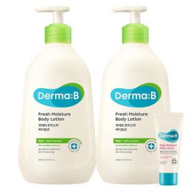 상품 이미지: 더마비 (프레쉬) 모이스처 바디로션 400ml 1+1 +랜덤튜브20ml 1개