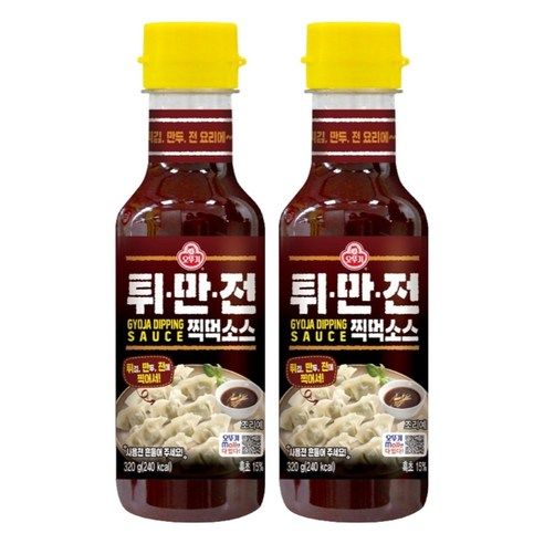 상품 이미지: 오뚜기 튀만전 찍먹소스, 2개, 320g