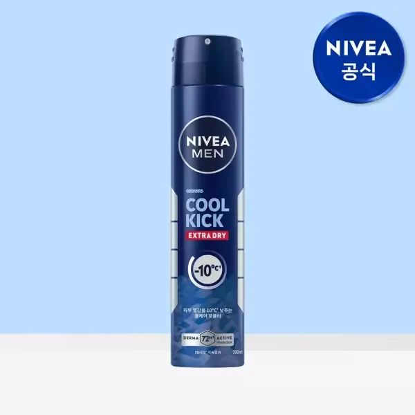 상품 이미지: 니베아 맨 데오드란트 스프레이 쿨 킥 200ml 1개