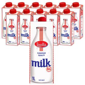 상품 이미지: 믈레코비타 리솔라 수입 멸균우유 1000ml 12개입 폴란드 우유