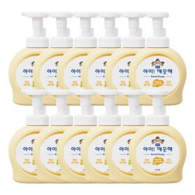상품 이미지: 아이깨끗해 핸드워시 순향 490ml 본품 용기 12개(1BOX)