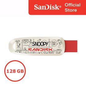 상품 이미지: 샌디스크 USB 메모리 128GB 128기가 C타입 OTG SDDDC6 Snoopy 귀여운 캐릭터 대용량 유에스비 ENL