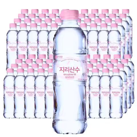 상품 이미지: 아워홈 지리산 500mlx80병 핑크 에디션 생수 샘물