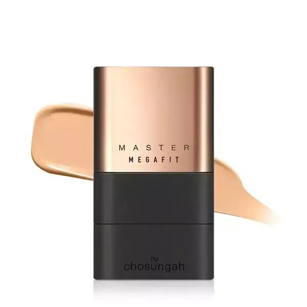 상품 이미지: 조성아TM 메가핏 스틱 파운데이션 마스터 (고밀착 SPF50+) 휴대용 여행용 파데