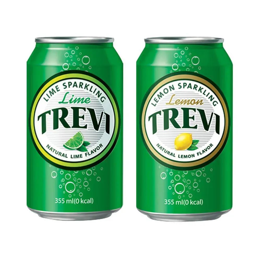 상품 이미지: 트레비 탄산수 레몬24 라임24 355ml 48캔