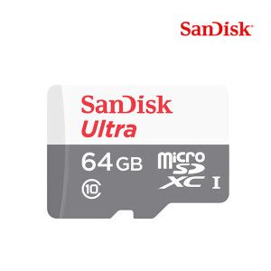 상품 이미지: 샌디스크 울트라 MicroSDHC/XC 64GBClass10 U1 마이크로SD 카메라 블랙박스 메모리 카드 64기가