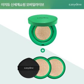 상품 이미지: 단독 구성 대웅제약 이지듀 기미쿠션 본품1 + 리필2