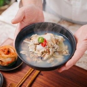 상품 이미지: (한식대가PICK) 햇살바다 시원 깔끔 조개탕 500g X 5팩 (대게라면 1봉 사은품 100% 증정)