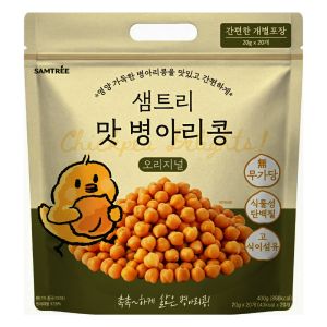 상품 이미지: 샘트리 맛 병아리콩 오리지널 1개(20g x 20개입 개별포장) - 식물성 단백질 사무실간식 무설탕