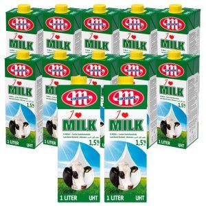 상품 이미지: 믈레코비타 아이러브밀크 1.5% 저지방 수입멸균우유 1000ml 12개