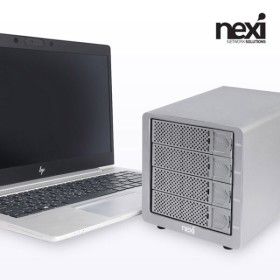 상품 이미지: 넥시 USB3.0 4베이 데이터 스토리지 NX771 NX-804U30 DAS 최대14TB uNo