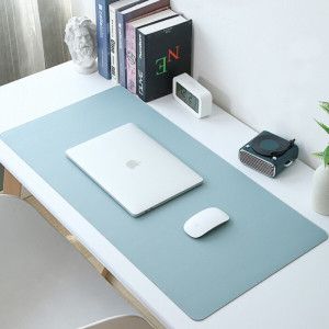 상품 이미지: 가죽 마우스 장패드 데스크 매트 키보드 마우스패드 80cm
