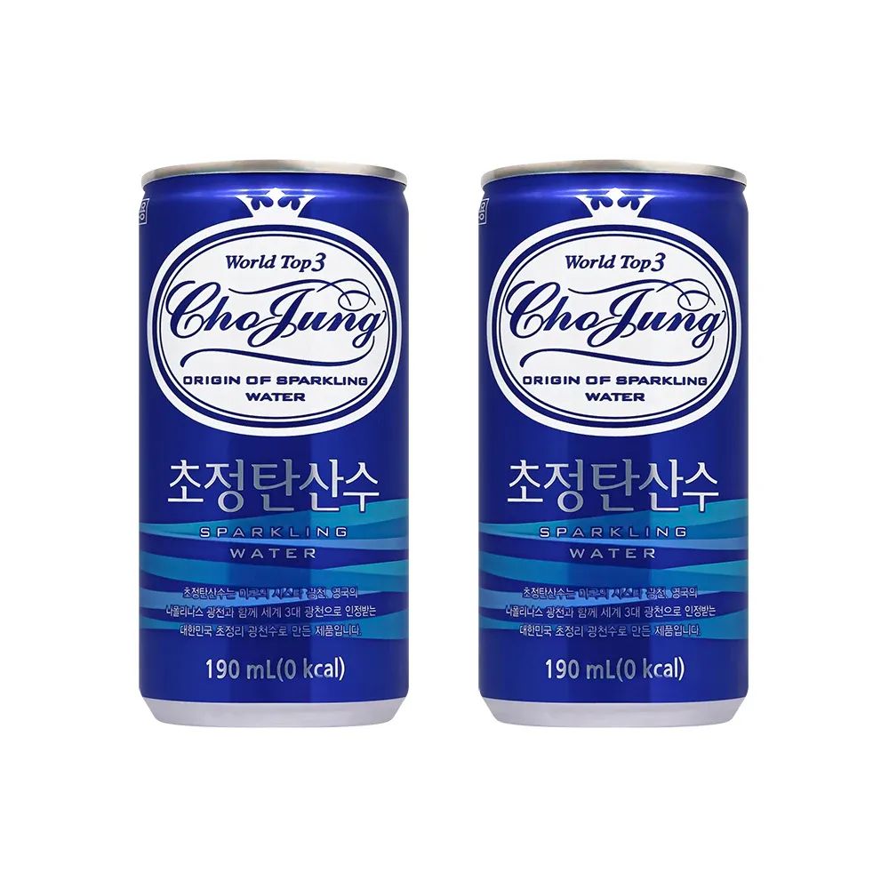 상품 이미지: [일화본사직영] 초정탄산수 190ML*30캔 탄산수 플레인