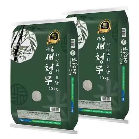 상품 이미지: (25년산 햅쌀) 담양농협 대숲맑은 담양쌀 새청무 20kg(특등급/단일품종)