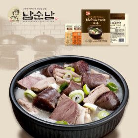 상품 이미지: 1995년 부터 2대째 강남맛집 남순남 순대국 일반버전 10인분(찰순대)