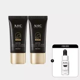 상품 이미지: AHC 마스터즈 아쿠아리치 선크림 듀오세트 30ml+(증정)프로샷 세럼 5ml