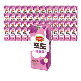 상품 이미지: 델몬트 드링크팩 190ML 48팩 포도 주스