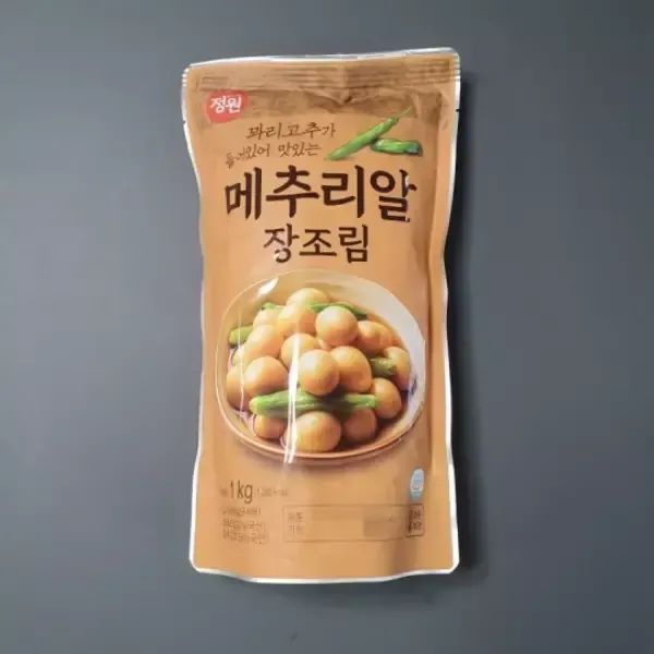 상품 이미지: 정원식품 꽈리고추가 들어있는 메추리알 장조림 1kg 1개