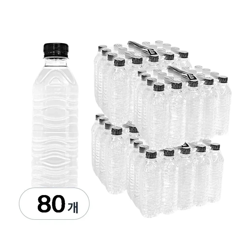 상품 이미지: 순창샘물 500ml 20병x4팩 총 80병