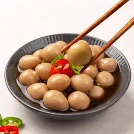 상품 이미지: [T쇼페]무항생제 국내산 메추리알 장조림 4kg(1kg*4팩)