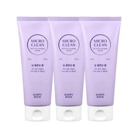 상품 이미지: 해피바스 마이크로 클린 딥 클렌징폼 150g 3개
