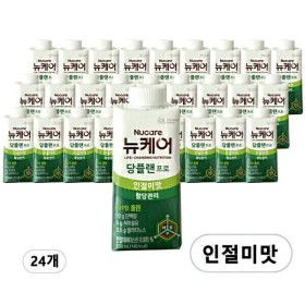상품 이미지: 뉴케어 당플랜 프로 인절미맛 (230mlx24팩) 1박스 (오늘출발) 소비기한 27.01 .25