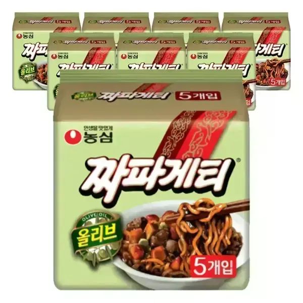 상품 이미지: 농심 올리브 짜파게티 140g, 40개