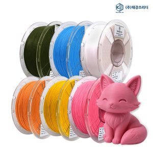 상품 이미지: 고품질 국산 PLA+ 매트 무광 필라멘트1kg 3D프린터/펜 재료 뱀부랩 호환