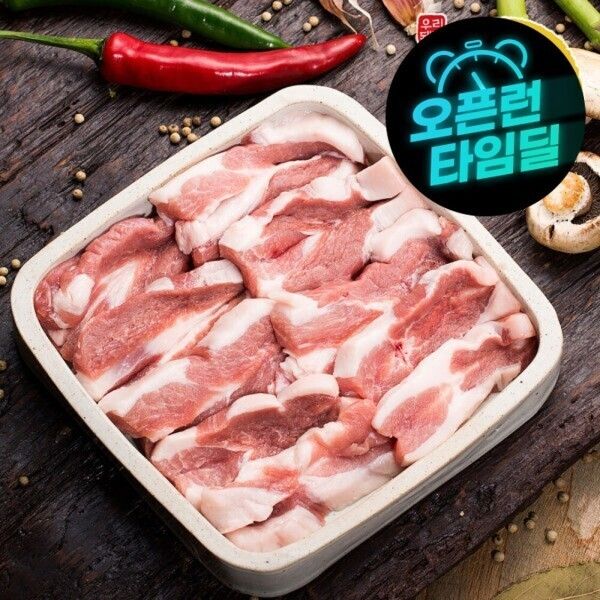 상품 이미지: (신선집중) 한돈 꼬들살 400g+400g (총 800g)외 한돈 골라담기 품질보증 무료반품