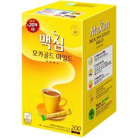 상품 이미지: 동서식품 맥심 모카골드 마일드 커피믹스 200T(180T+20T)