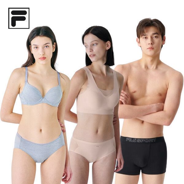 상품 이미지: 휠라 언더웨어 일상에서 가볍고 편안한 브라/브라탑/드로즈 50종 모음전(15% 쿠폰)