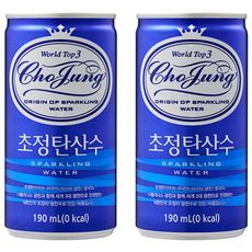 상품 이미지: 초정탄산수, 190ml, 30개