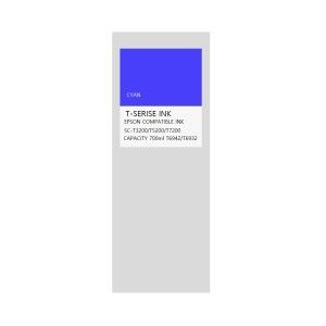 상품 이미지: T6942/엡손플로터호환용잉크/대용량700ml/Cyan/T7002