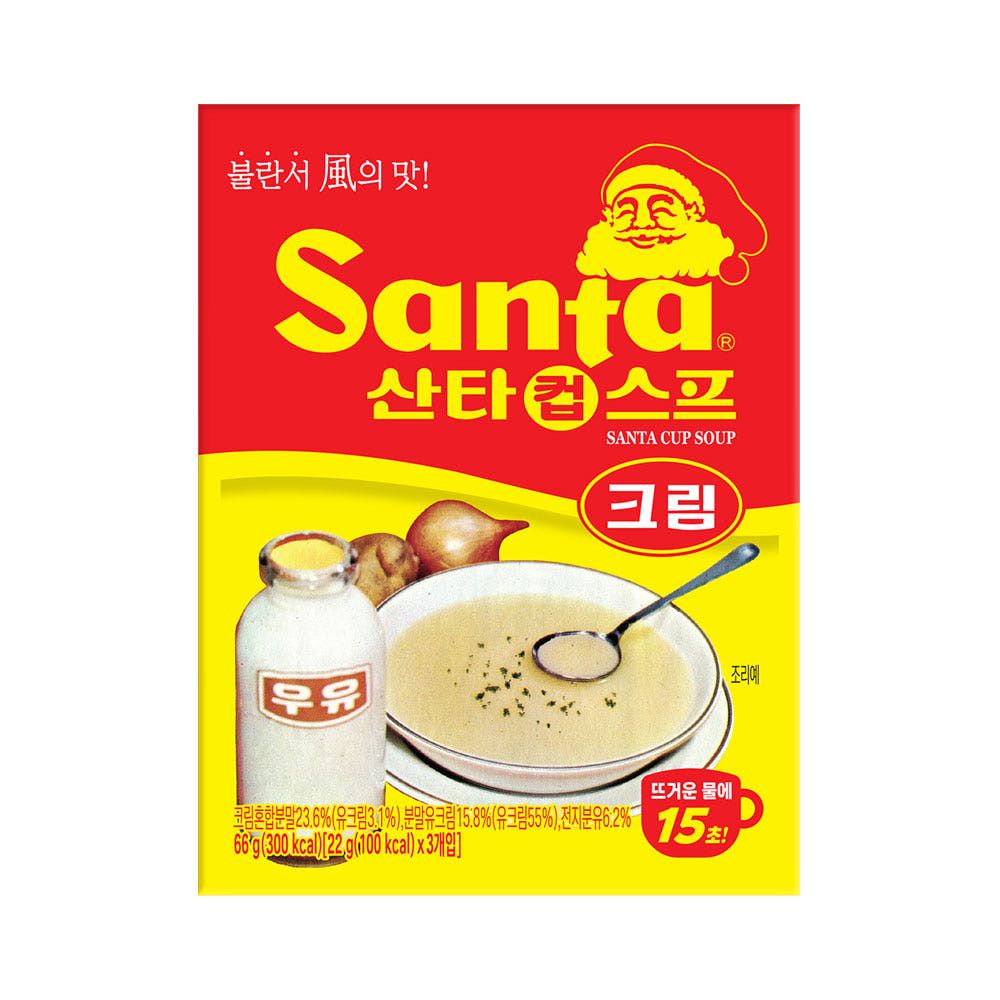 상품 이미지: 오뚜기 산타컵스프 크림 66g, 1개
