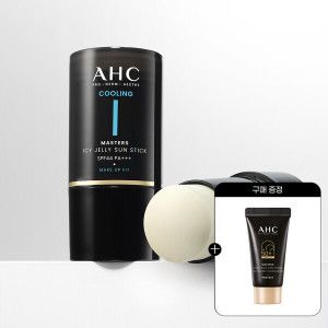 상품 이미지: AHC 마스터즈 아이시 젤리 선스틱 14g 2개+(증정)마스터즈 선크림 10ml /자외선차단 쿨링선스틱 여름필수템