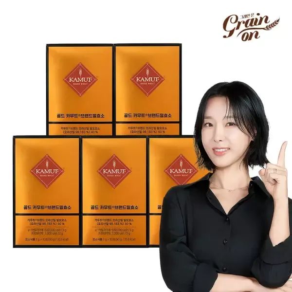 상품 이미지: 그레인온 골드 카무트효소 5개월분(3g x 150포)