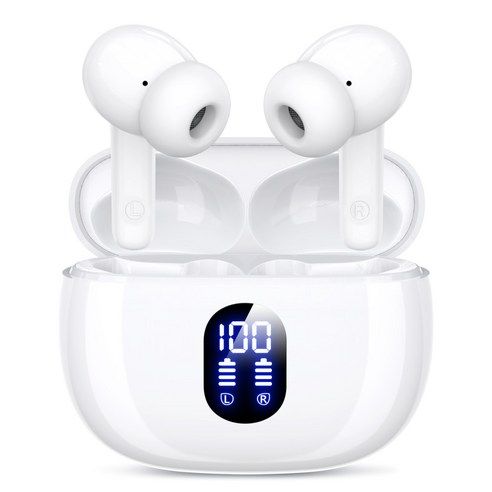 상품 이미지: OMIIYA 무선 블루투스 이어폰 ENC 커널형 노이즈 캔슬링 HiFi 고음질 C타입 이어폰