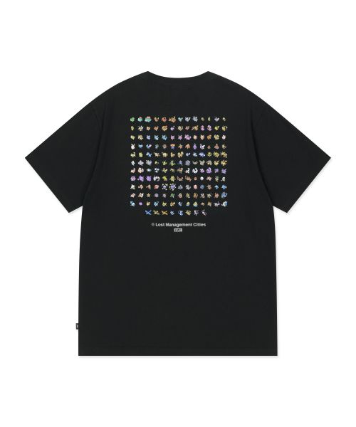 상품 이미지: Pokémon Pixel Art 151 Tee black